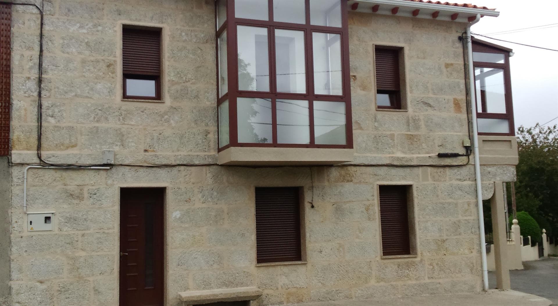 Ventanas y galerías en O Carballiño