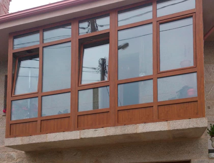 Ventanas y galerías en O Carballiño