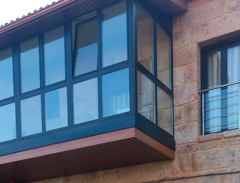 Ventanas y galerías en O Carballiño